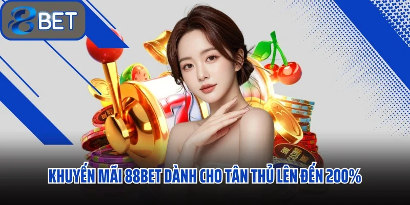 Khuyến mãi 88BET dành cho tân thủ lên đến 200%
