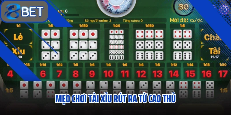 Mẹo Chơi Tài Xỉu Online Thắng Lớn Hướng Dẫn Cụ Thể Cho Người Mới 3 Mẹo chơi tài xỉu rút ra từ cao thủ