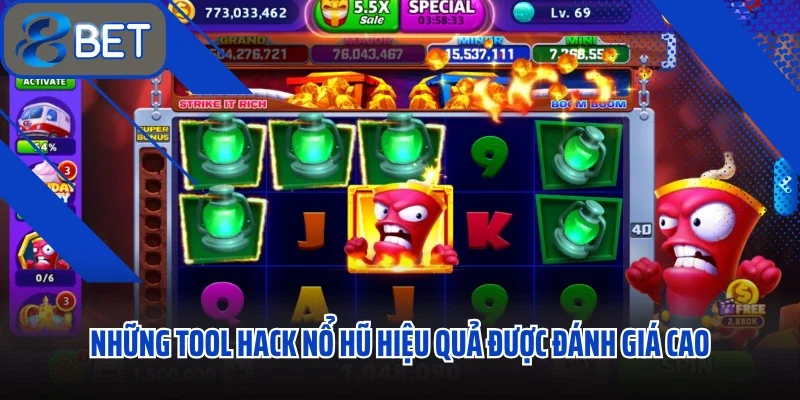 Những tool hack nổ hũ hiệu quả được đánh giá cao
